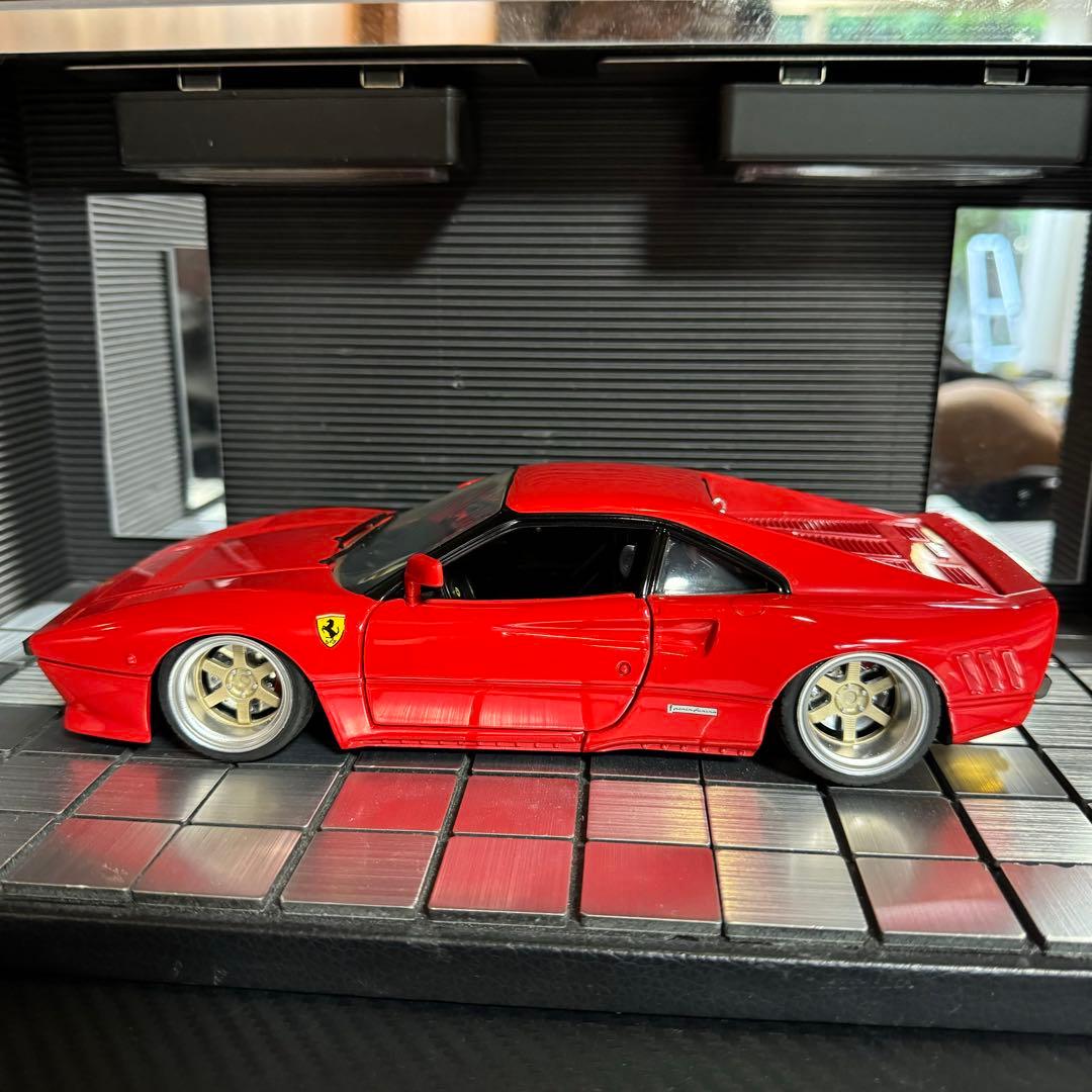 ホットウィール 1/18 フェラーリ 288GTO (カスタム仕様)