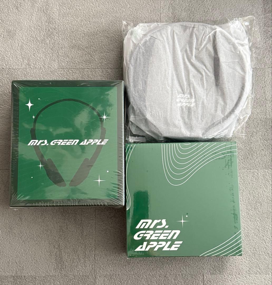 Mrs.GREENAPPLE ミセスポータブルCDプレイヤー3点セット