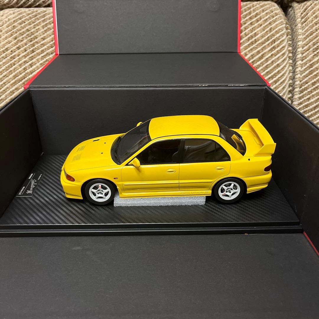 ワンモデル one model ランサーエボリューション Ⅲイエロー 1/18