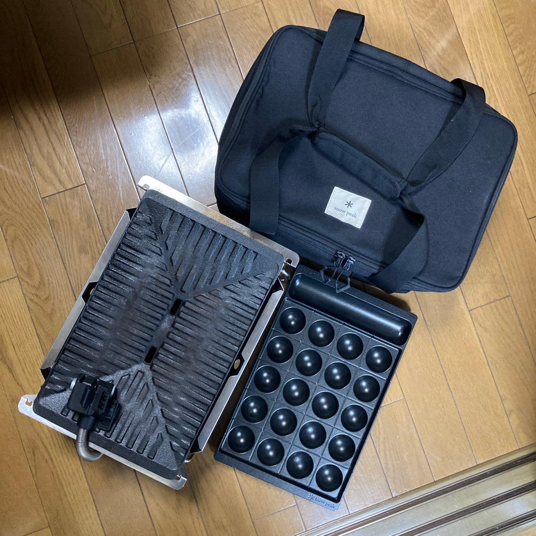 【まとめ】スノーピーク 雪峰苑 たこ焼きプレート ユニットギア220