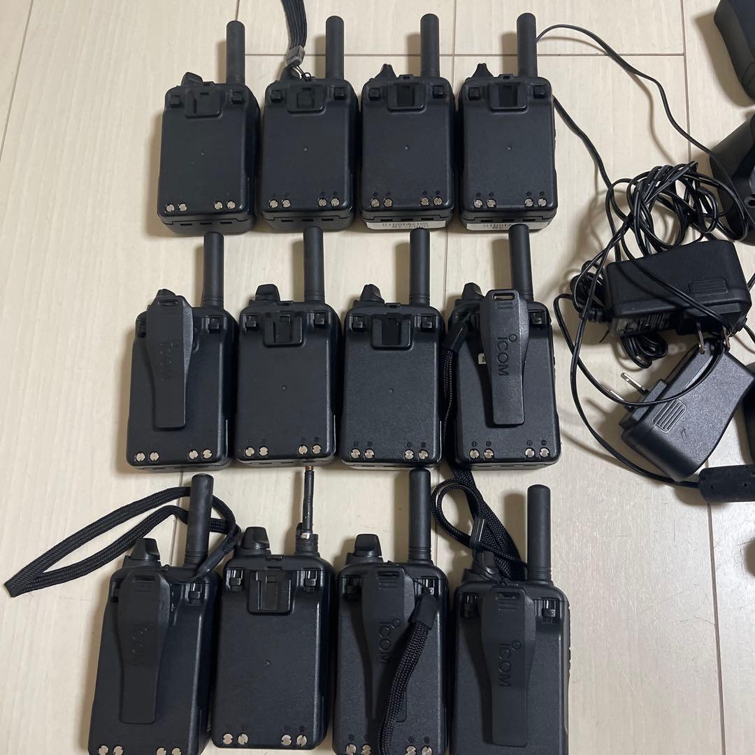 (美品)ICOM アイコム IP500H 12台　6台充電器セット