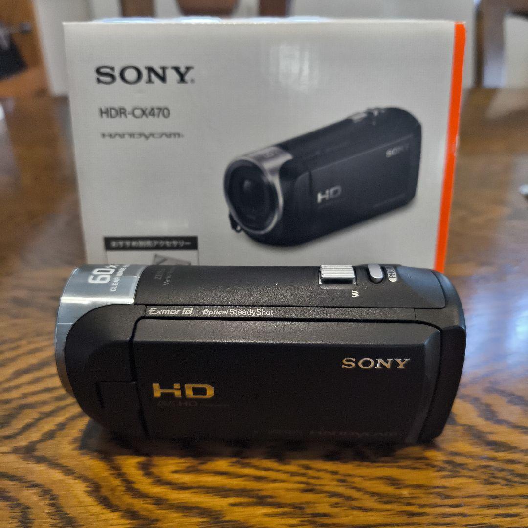 SONY HDR-CX470 ビデオカメラ 本体　超美品