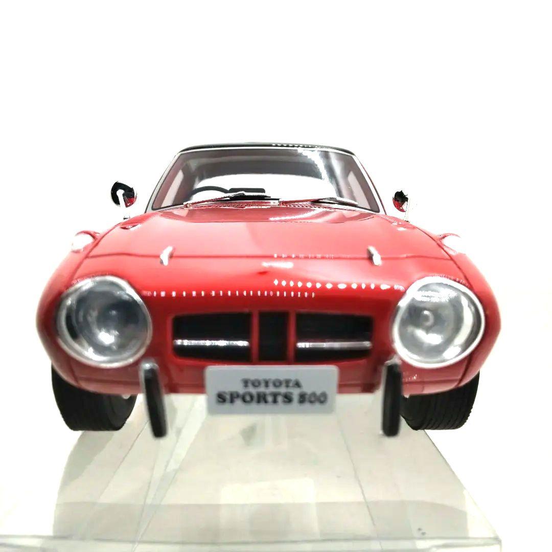 京商 samurai １/１８ トヨタ スポーツ ８００ レッド