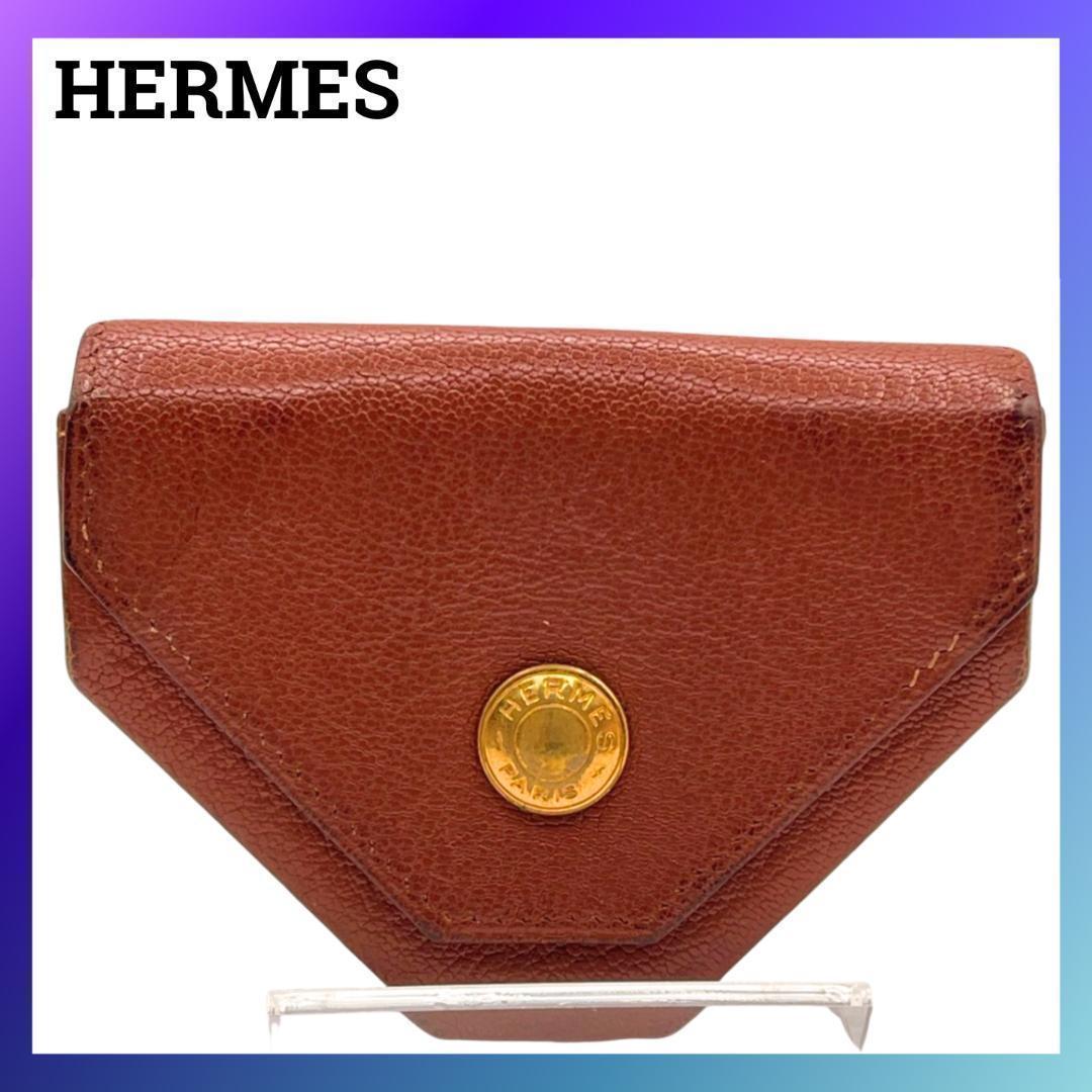 エルメス シェブルミゾル ルヴァンキャトル ダブルポケット 小銭入 ケース