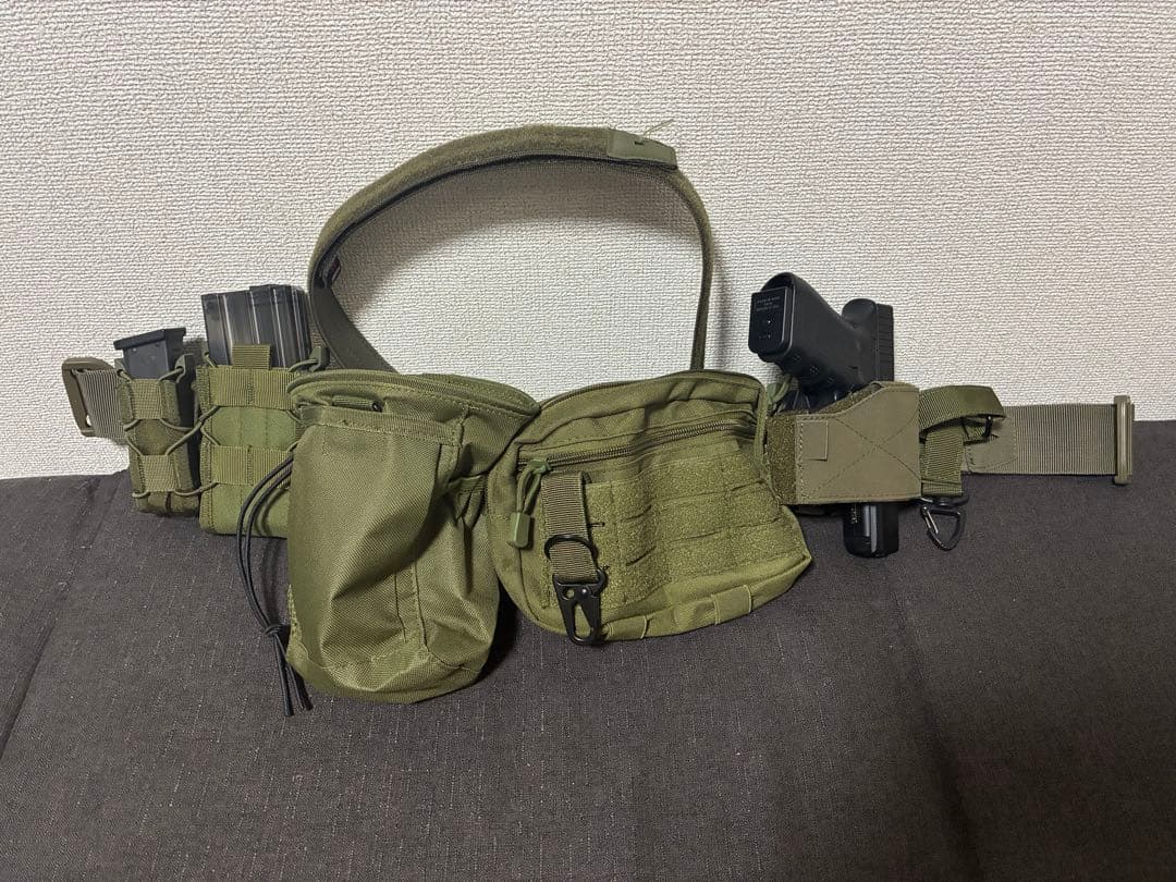 戦術ベルト タクティカルベルト セット 引退