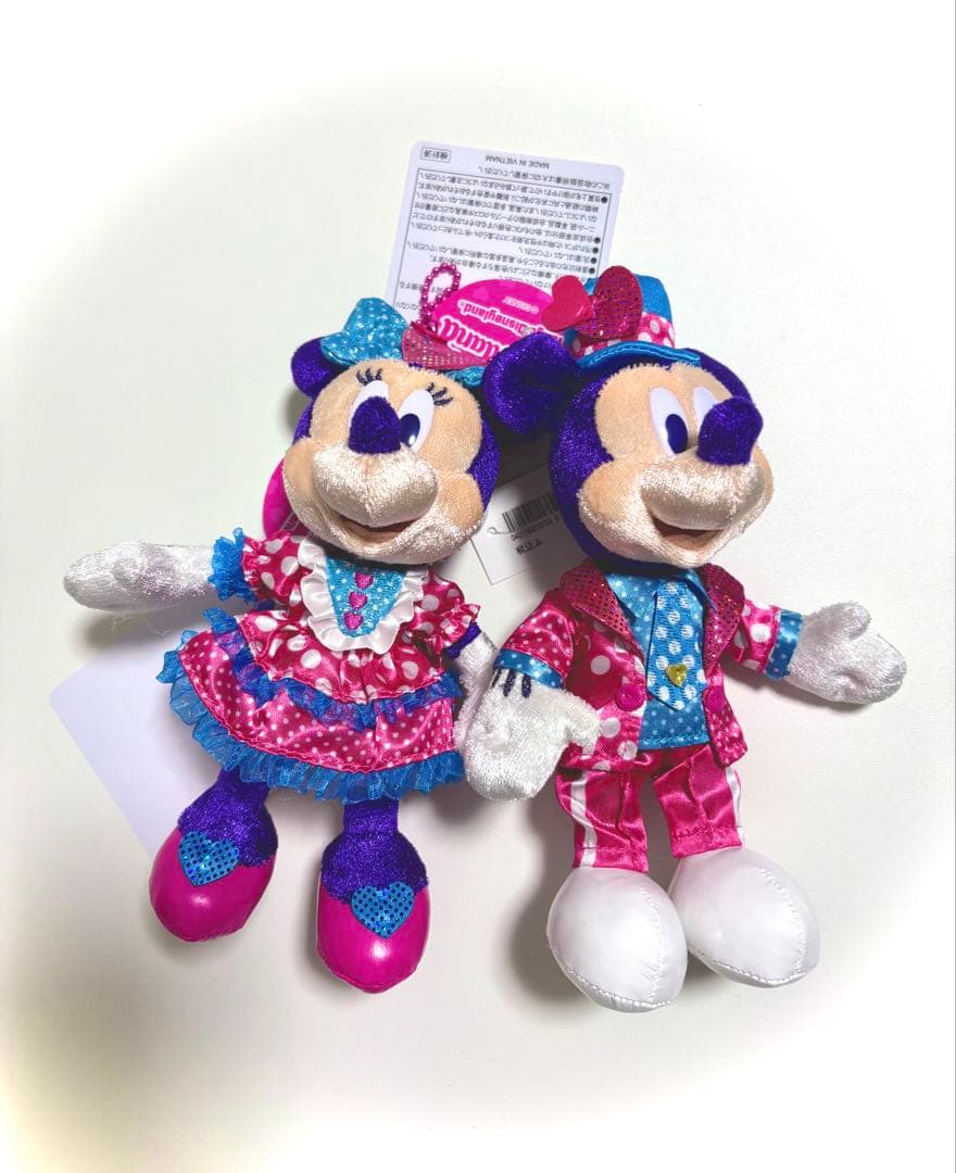 ディズニーパルパルーザ　ミニーのファンダーランド　ぬいぐるみバッジ