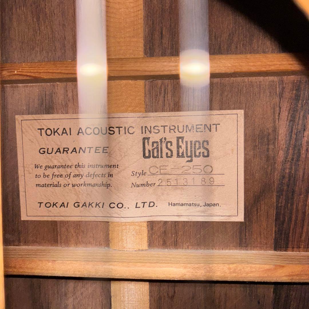 Cat's Eyes CE250 東海楽器ジャパンビンテージ　新品弦　調整済