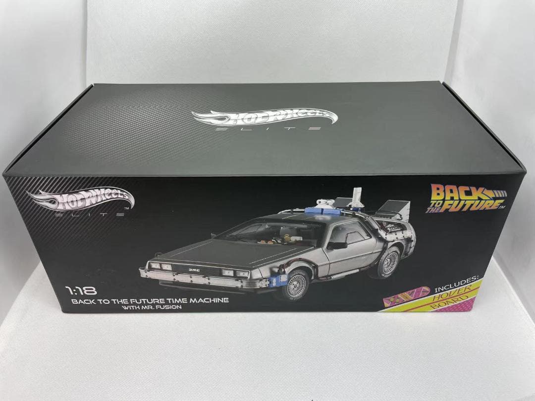 505-008 HotWheels 1/18 バック トゥ ザ フューチャー