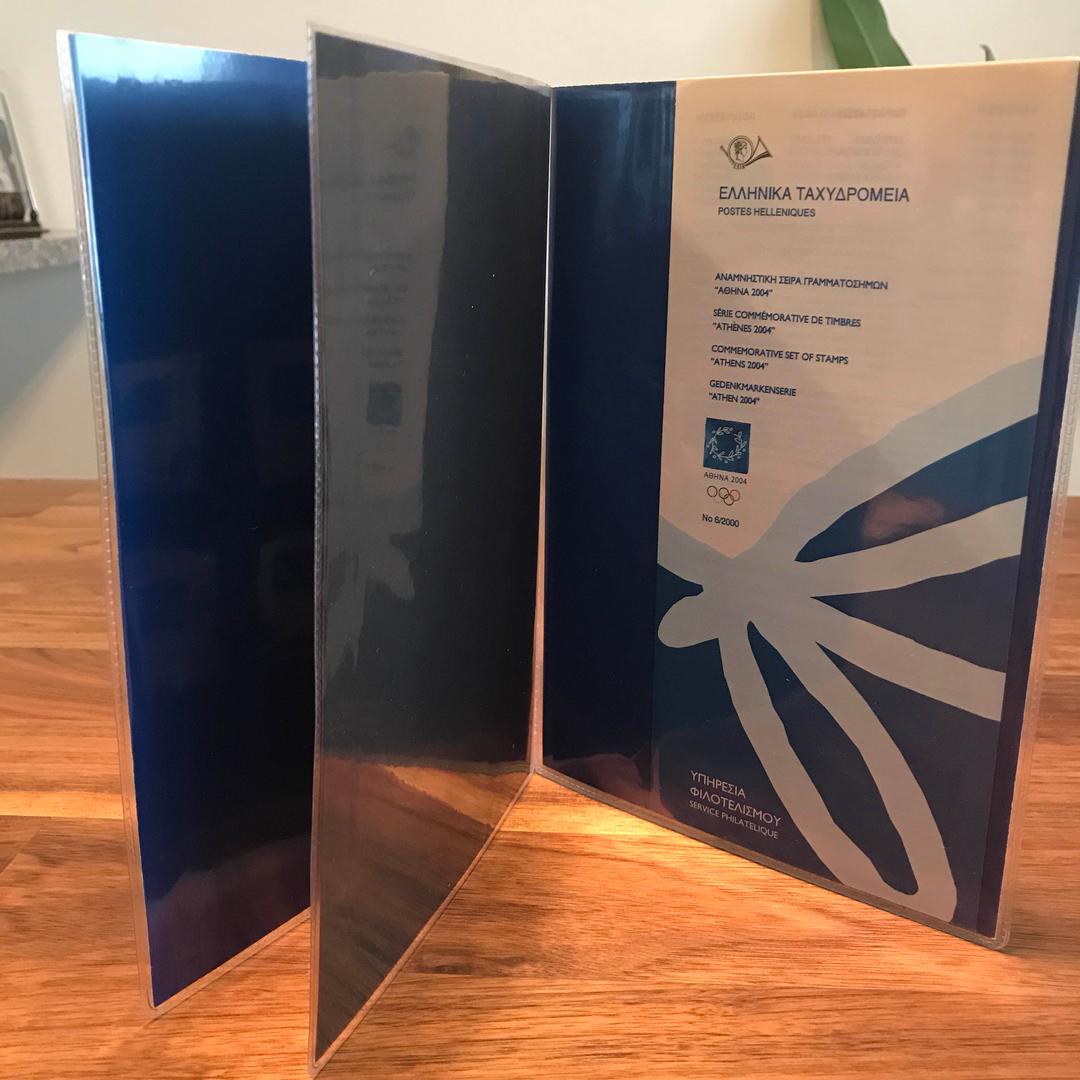 アテネオリンピック記念切手
