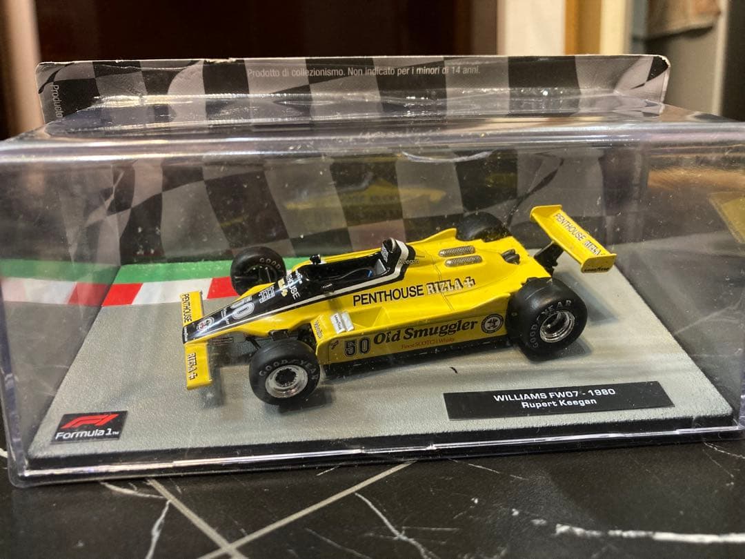 激レア　日本未発売　F1マシンコレクション　ウィリアムズFW07 1980年