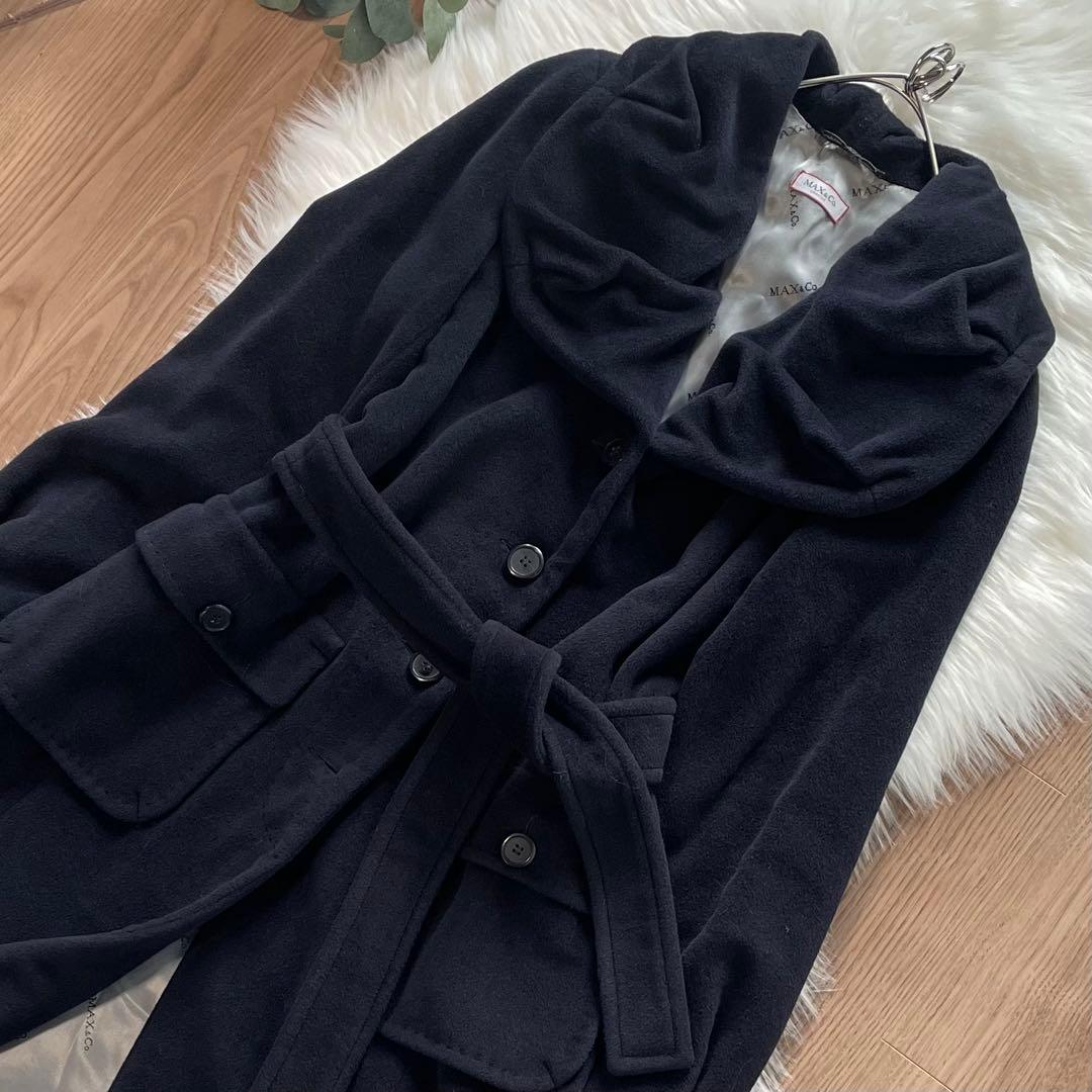 MAX＆Co. マックスアンドコー　ウールアンゴラコート　マックスマーラ