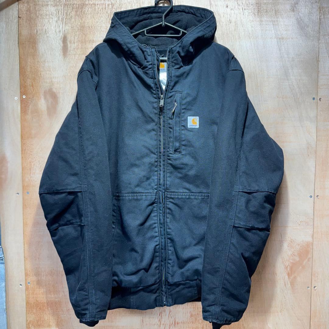 Carhartt アクティブジャケット ダック生地 Xlサイズ ブラック