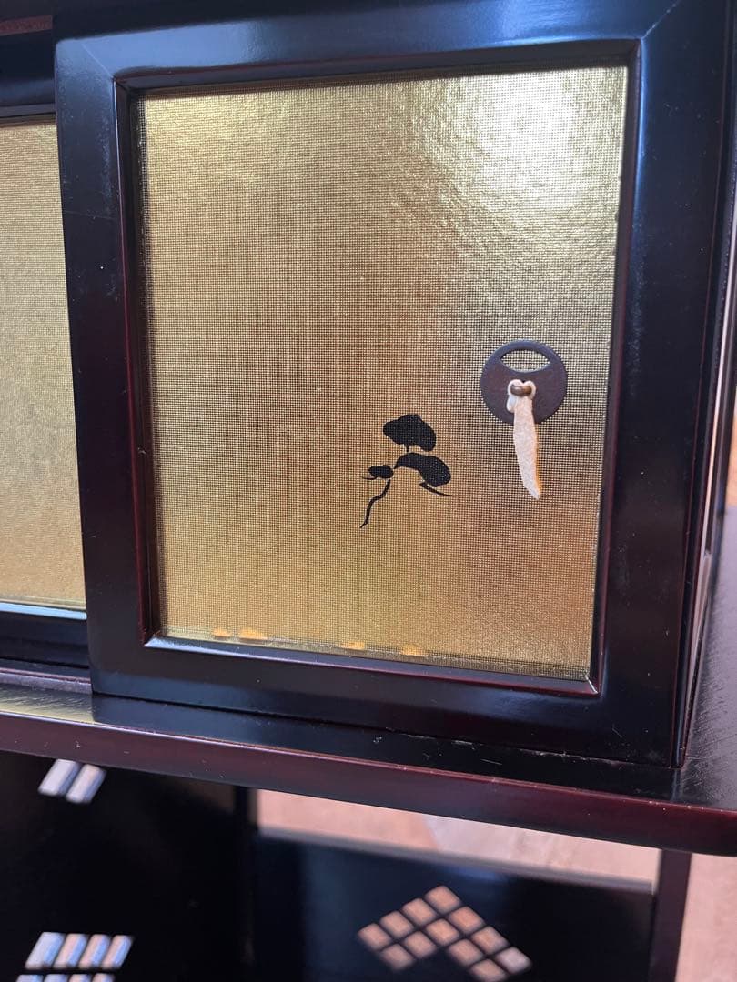 徒然棚 飾り棚 組立式 淡々斎好写 茶道具 極上品