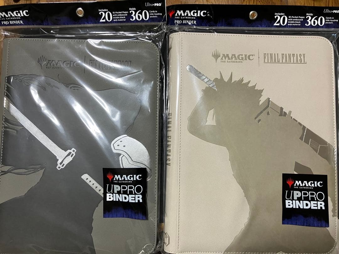 ウルトラプロ　ファイナルファンタジー　バインダー　セフィロス　クラウド　mtg