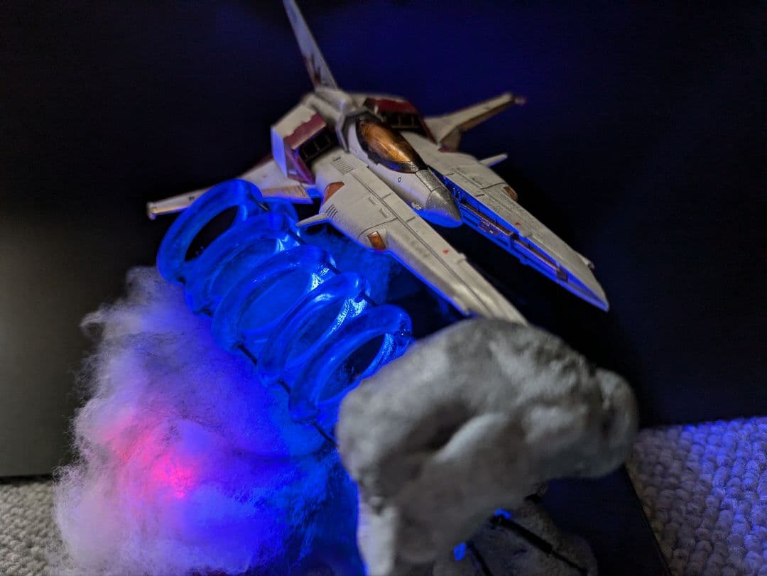 ビックバイパー　2Pイメージカラー　塗装済　完成品　モアイステージ