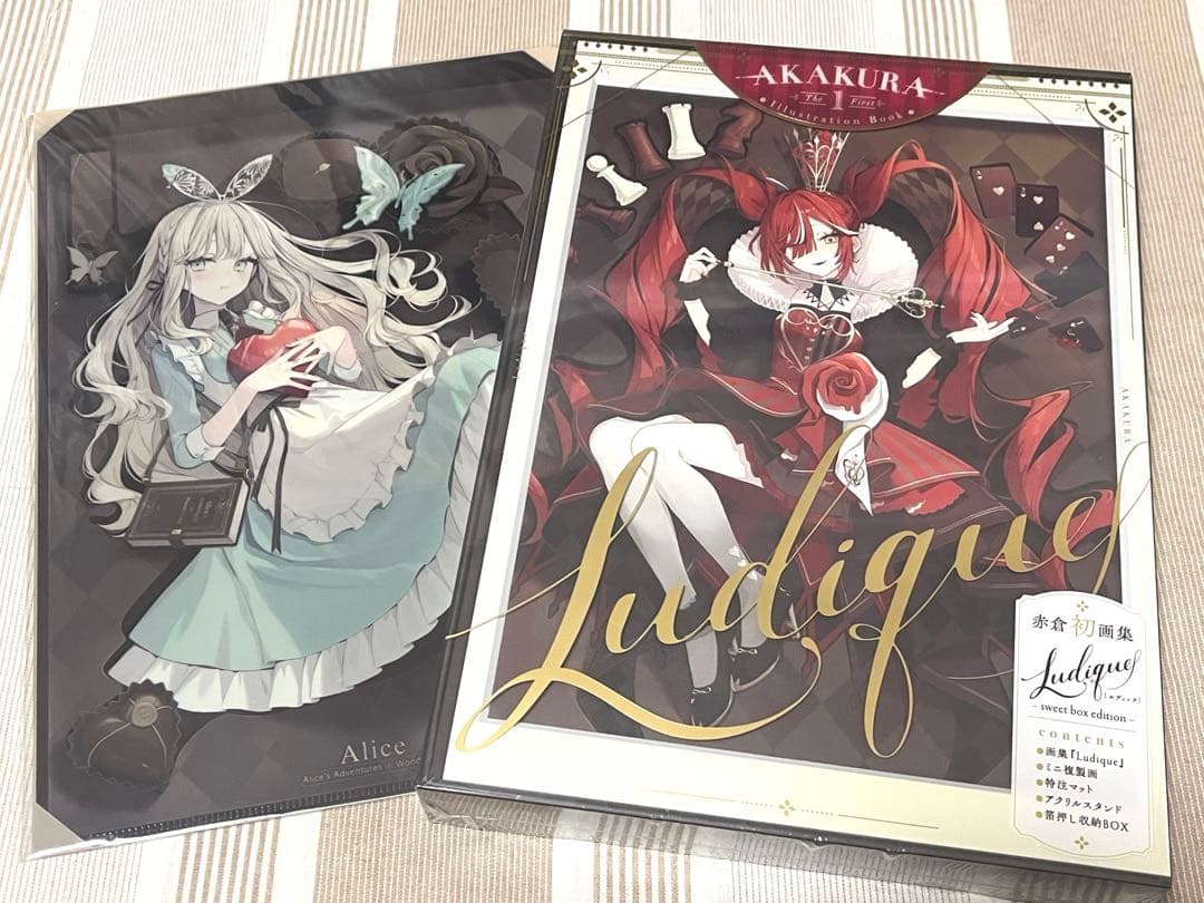 未開封　赤倉 画集　アニメイト 限定セット　A4サイズ 複製原画　クリアファイル