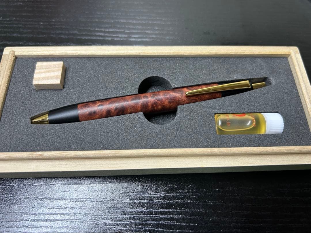 野原工芸 特上花梨瘤 スタンダードボールペン