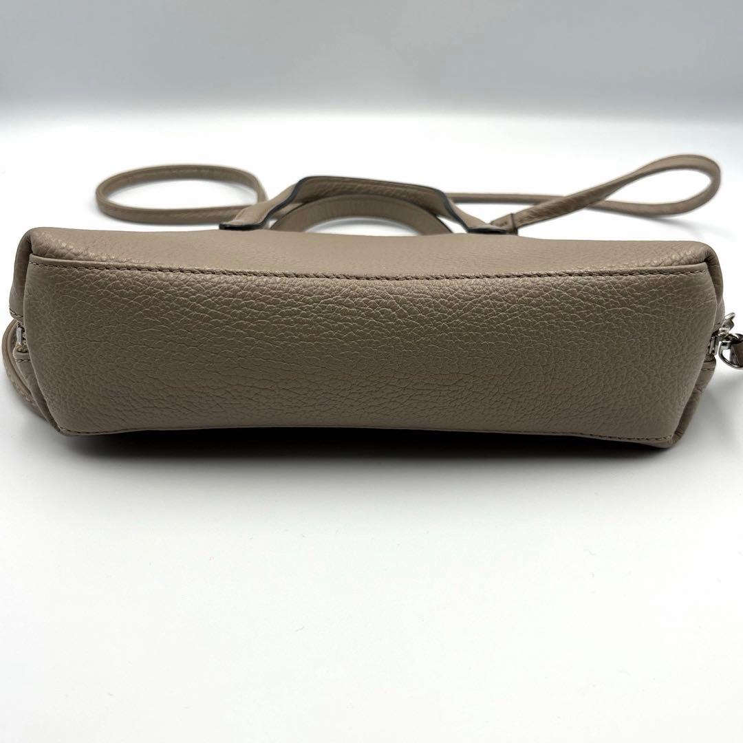 極美品 銀座和光 WAKO レザー 2way ショルダーバッグ