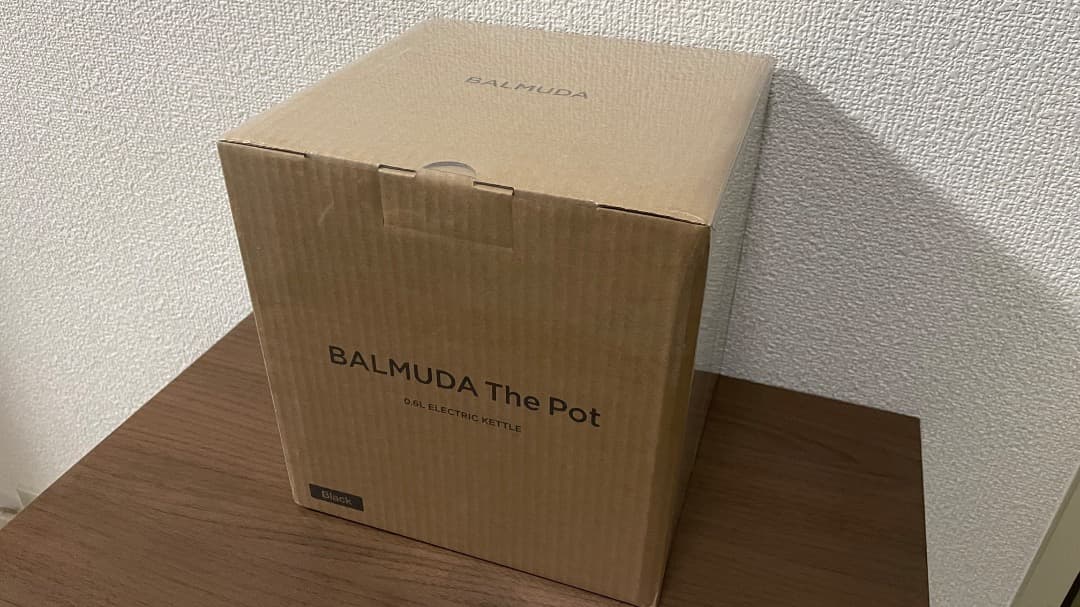 BALMUDA The Pot ブラック 電気ケトル（新品未使用）