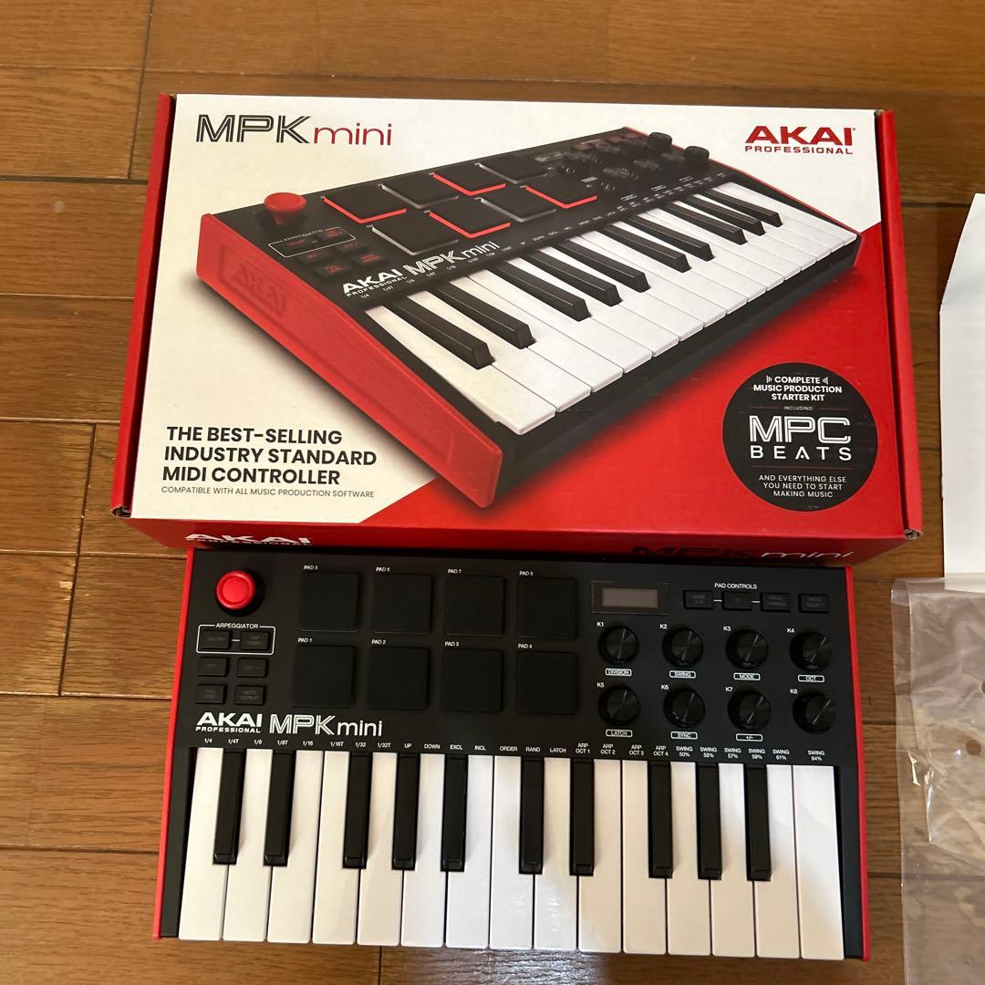 AKAI MPK mini MIDIコントローラー