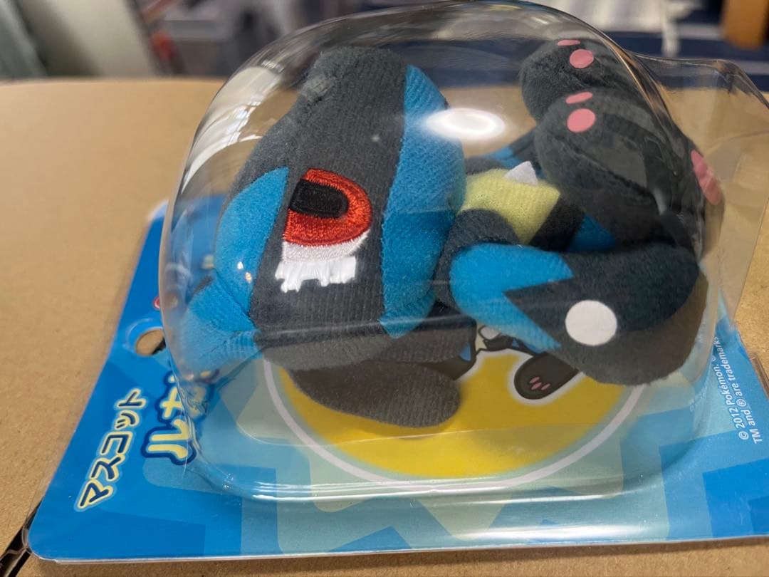 未開封 2012年 ポケモンセンター限定 マスコット ぬいぐるみ ルカリオドール