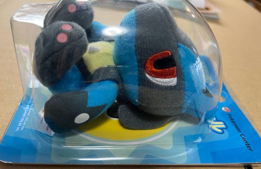 未開封 2012年 ポケモンセンター限定 マスコット ぬいぐるみ ルカリオドール