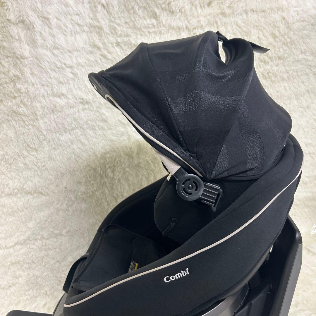【美品】combi クルムーヴスマート isofix JJ-650 ブラック