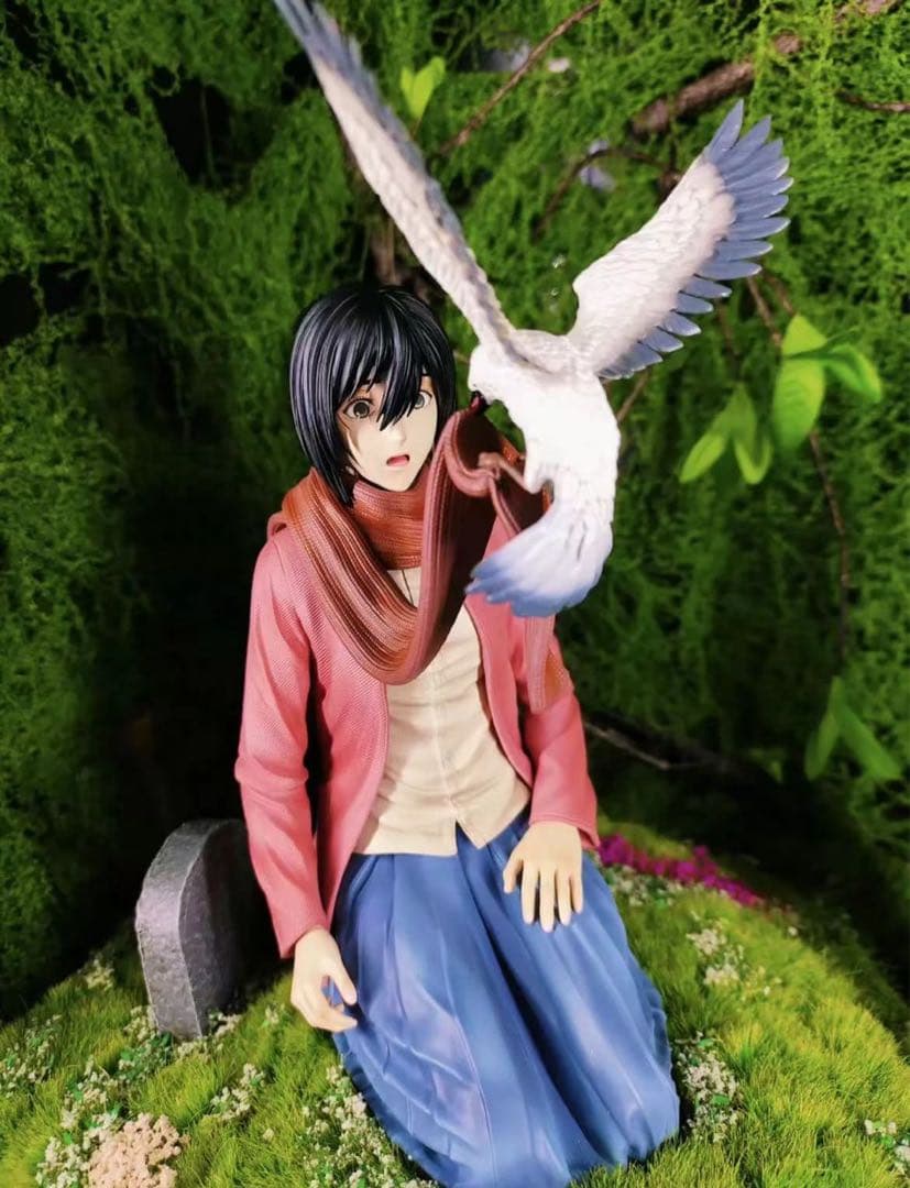 進撃の巨人 ミカサ・アッカーマン ガレージキット ガレキ スタチュー⑩