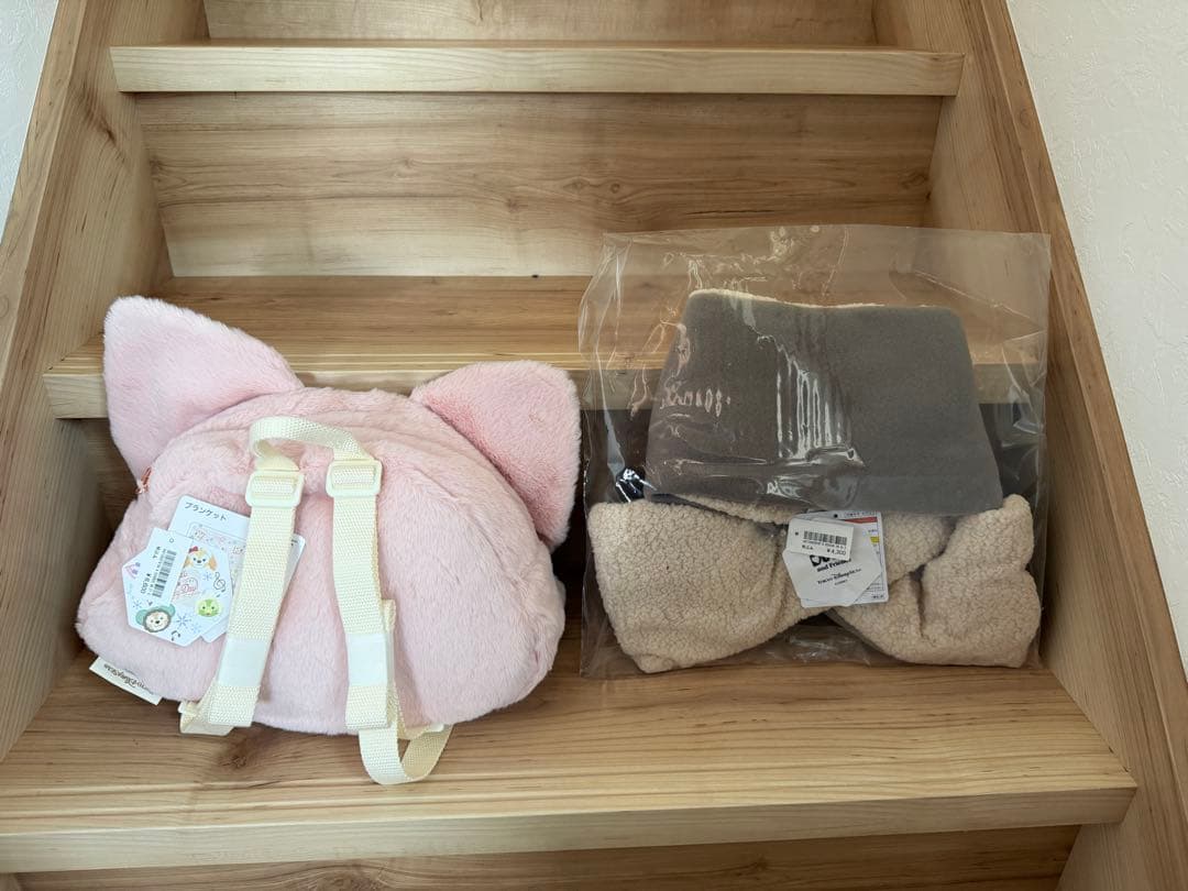 リーナ・ベル「ブランケット」&オル・メル「マフラー」暖かセット　シー限定　新品