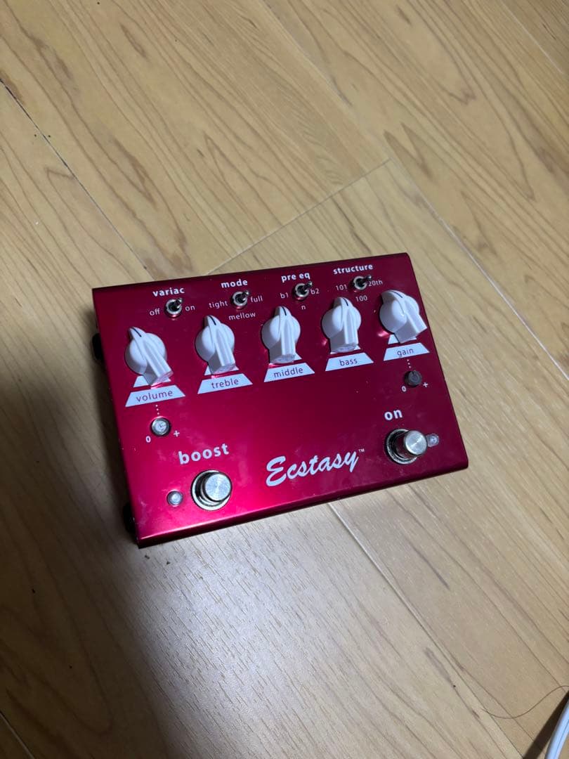 ギター bogner ecstasy red