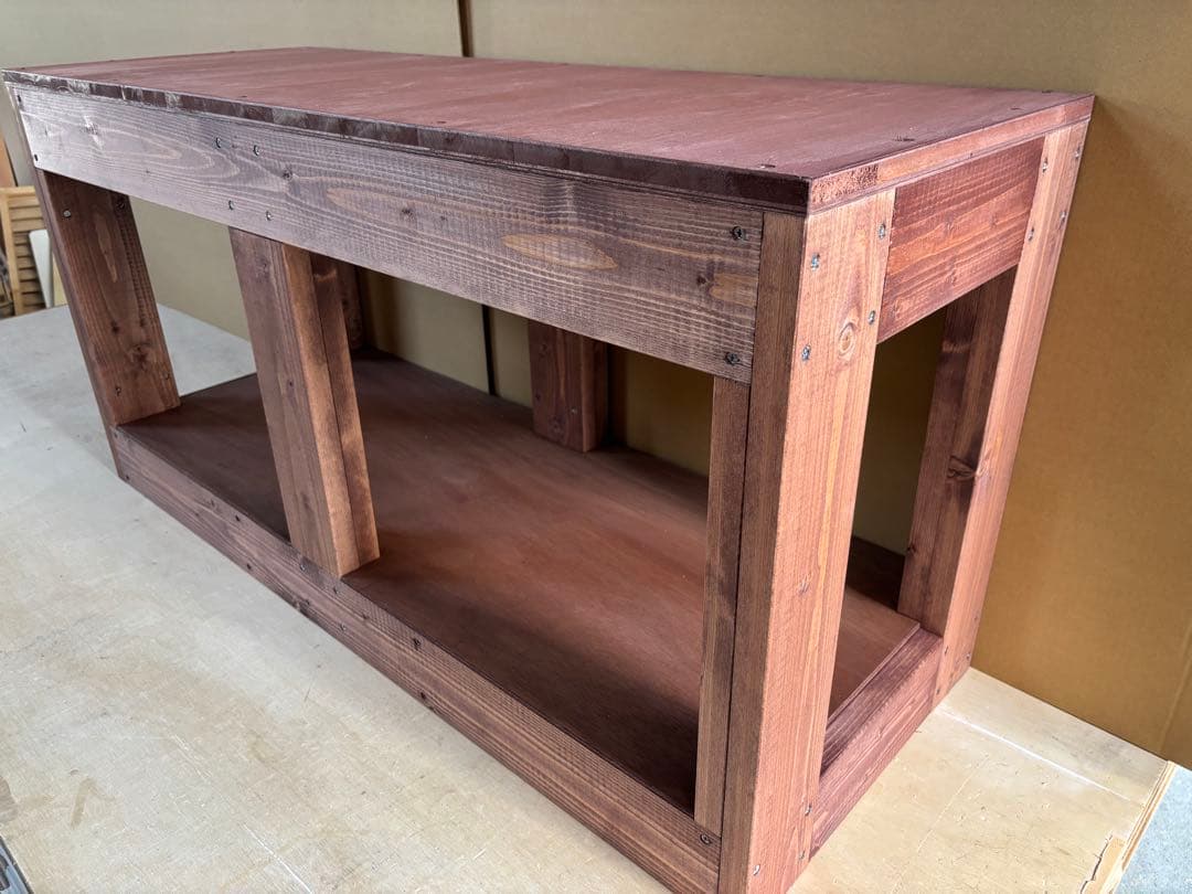 水槽台90cm用　天板20ｍｍ　補強柱付