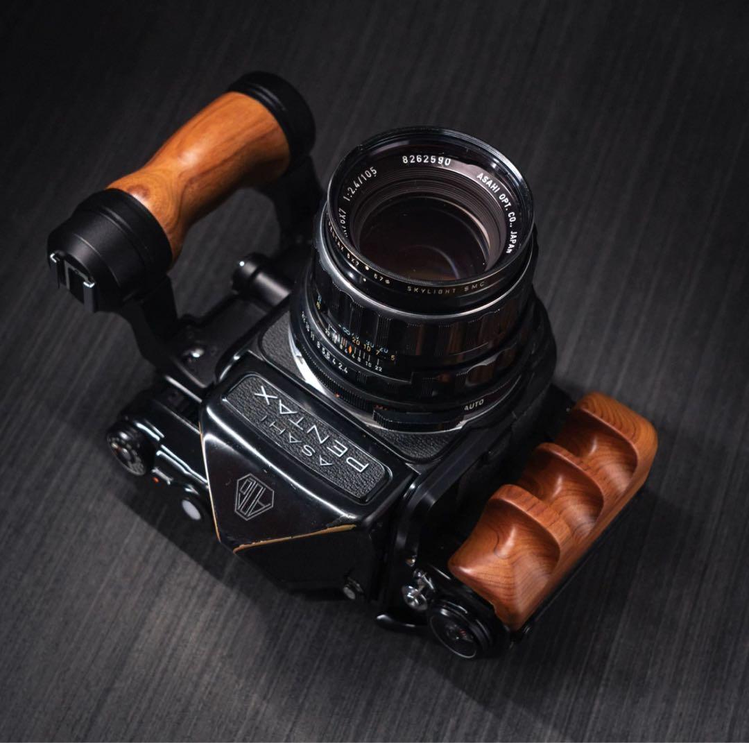 新品 PENTAX ペンタックス 67/6X7用ハンドグリップ