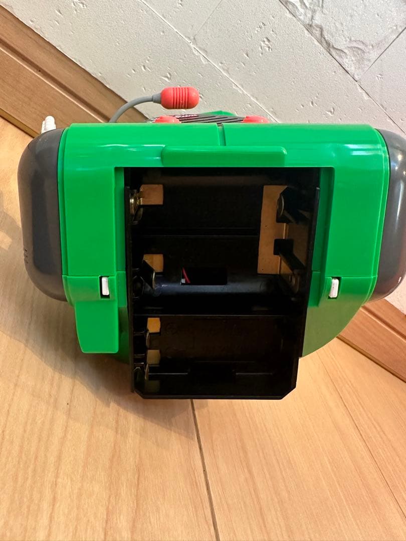 トミー おしゃべりラジオロボ しゃべろく　NTTコラボ　非売品　グリーン　緑