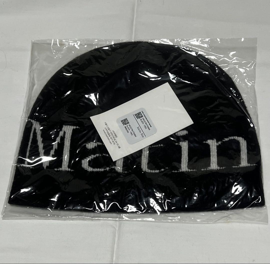 【正規品】マーティンキム Matin Kim ビーニー ニット帽 ブラック