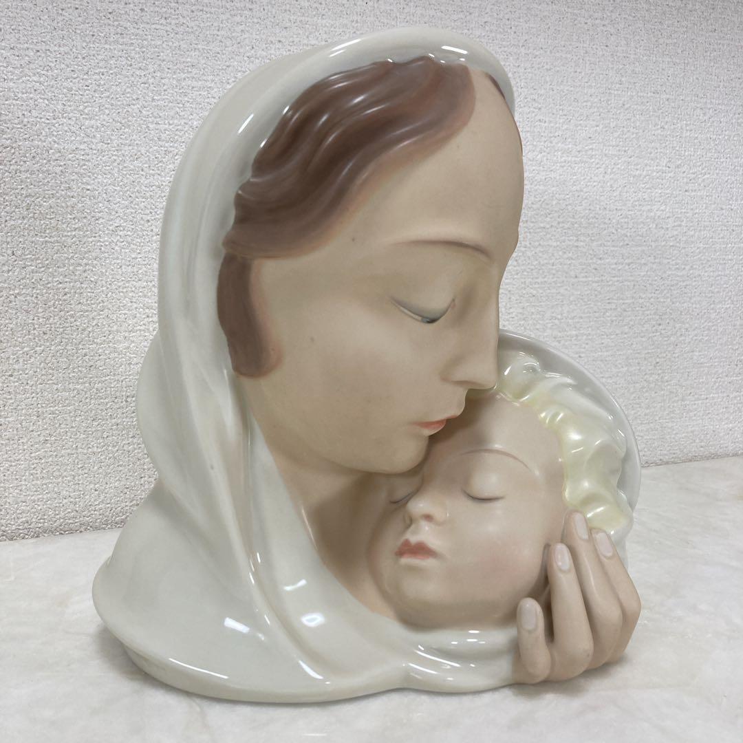 アンティーク　Pirkenhammer ピルケンハンマー　マドンナと子供　ドイツ