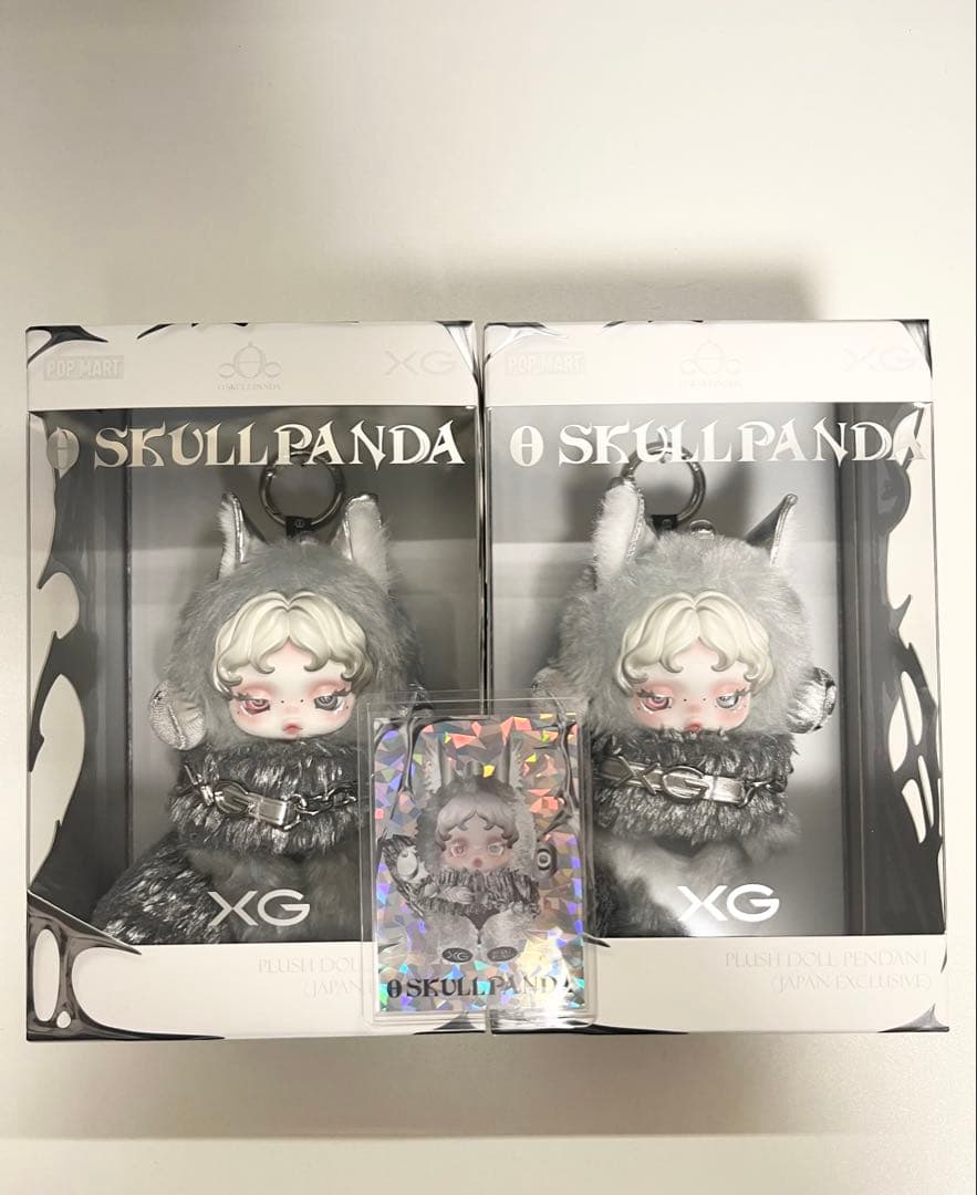 即購入◎特典付 SKULLPANDA XG コラボ スカルパンダ POPMART