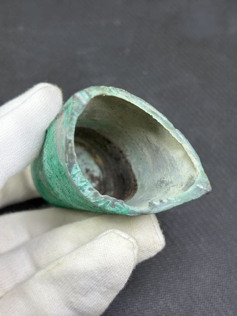 周時代 獣面文様 青銅編鐘 銅製の彫刻 中国古美術 極細工 工芸品 美術品置物