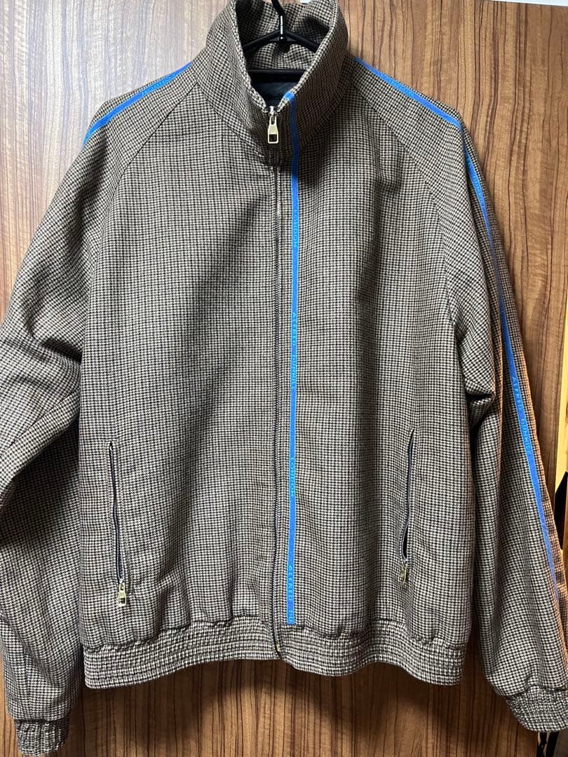【中古美品】dunhill ブラウン・チェック柄 ジャケット Lサイズ