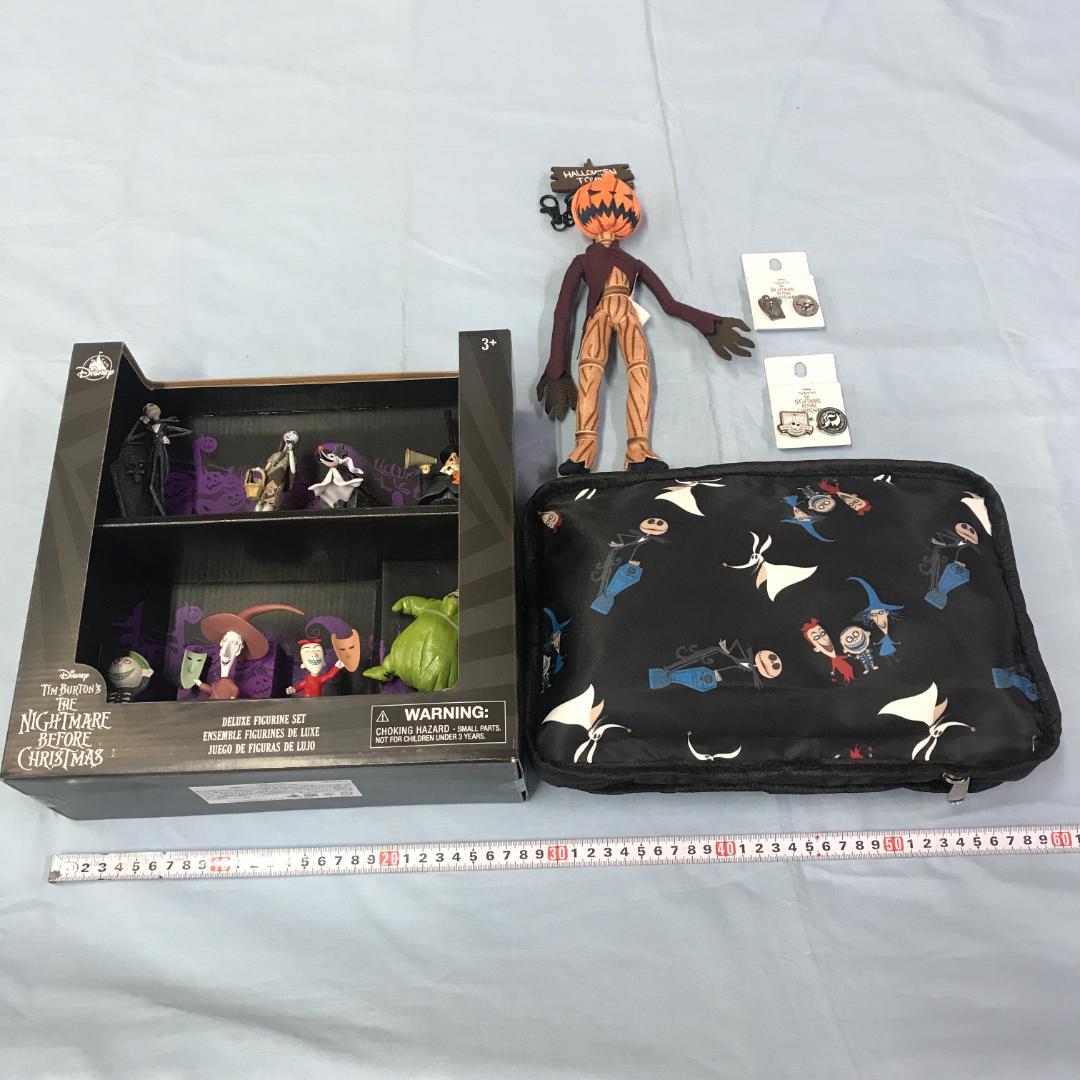 ナイトメア・ビフォア・クリスマス まとめ フィギュア ピンバッジ キーホルダー