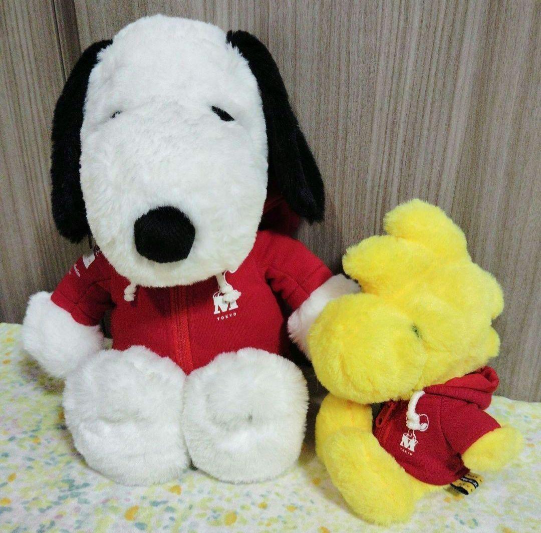 スヌーピー　ウッドストック　ミュージアム　ぬいぐるみ　2個　セット　オープン記念