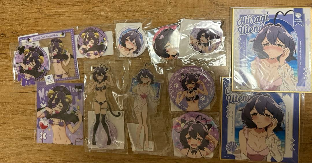 魔法少女にあこがれてまほあこマジアベーゼ　DMMスクラッチ くじコレ　等セット