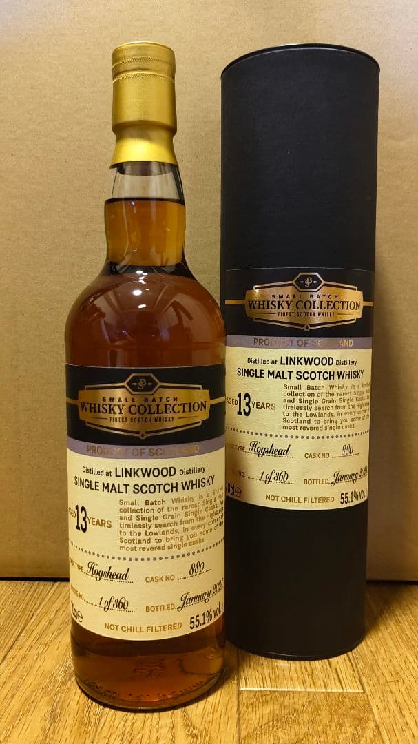 年始セール LINKWOOD リンクウッド13年 55.1％ スコッチウイスキー