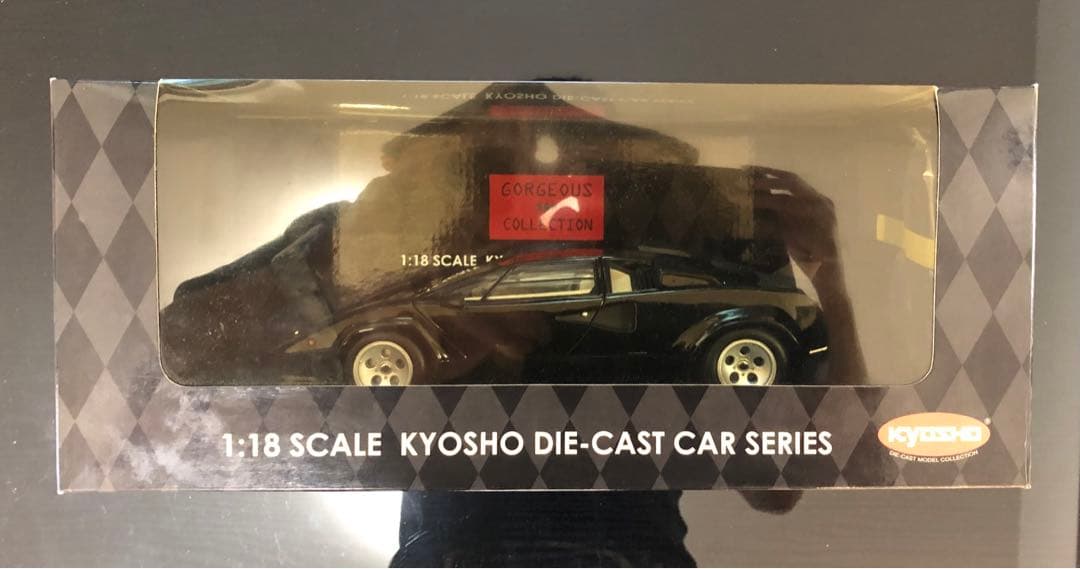 ランボルギーニ カウンタック LP500 1/18 ブラック 京商