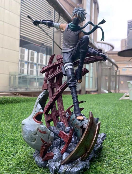 NARUTO ナルト はたけカカシ 1/7 ガレージキット ガレキ スタチュー⑧