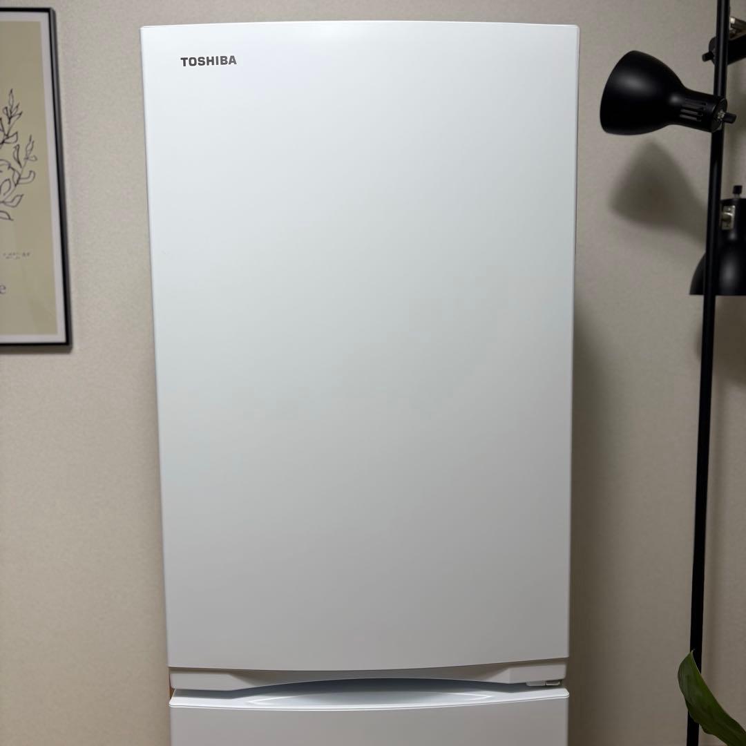 2024年 冷蔵庫 一人暮らし 単身用 小型 3ヶ月保証付 送料無料 東芝 美品