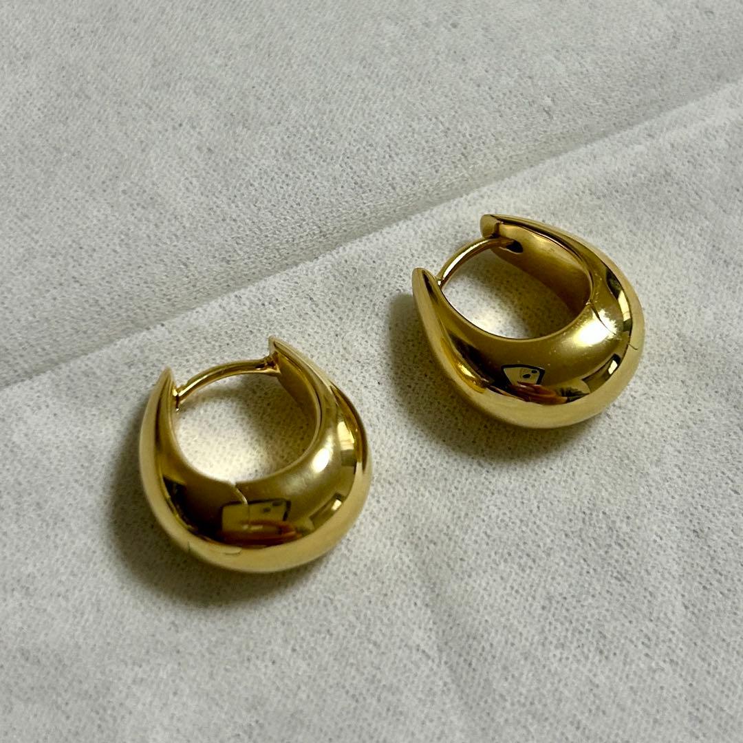 トムウッド TOMWOOD Ice Hoops Small Gold 新品未使用