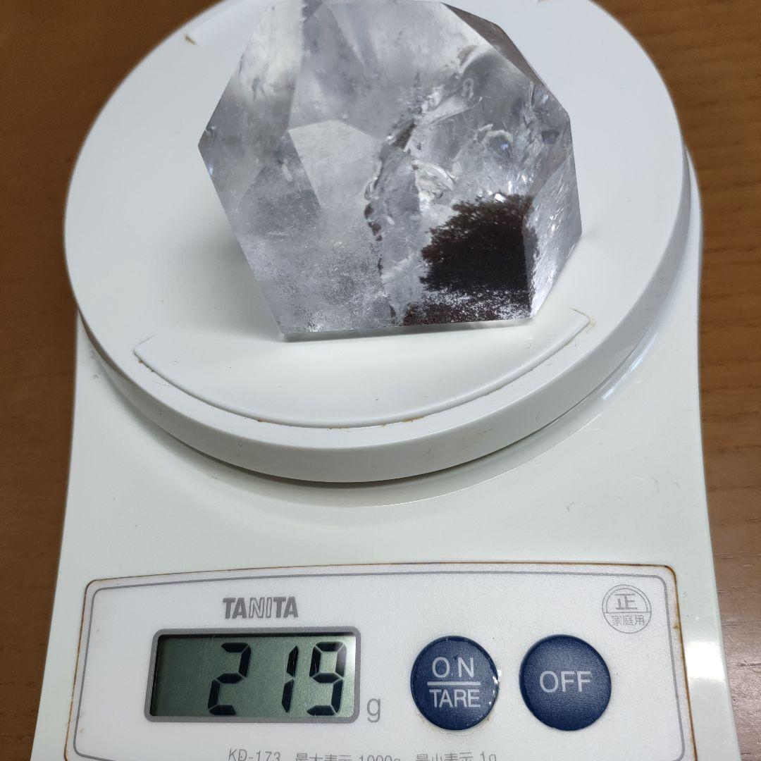 ガーデンクォーツ石ポイント　219g