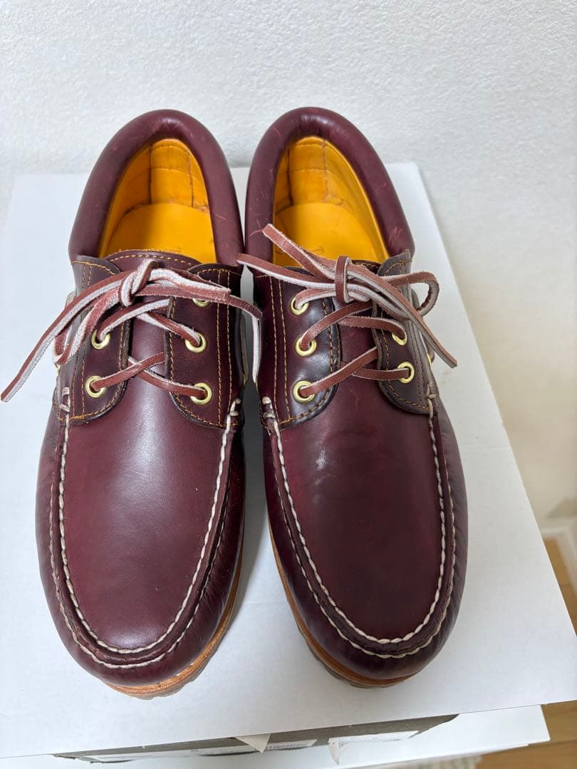 Timberland 3eye バーガンディ　実質27㌢前後です‼️