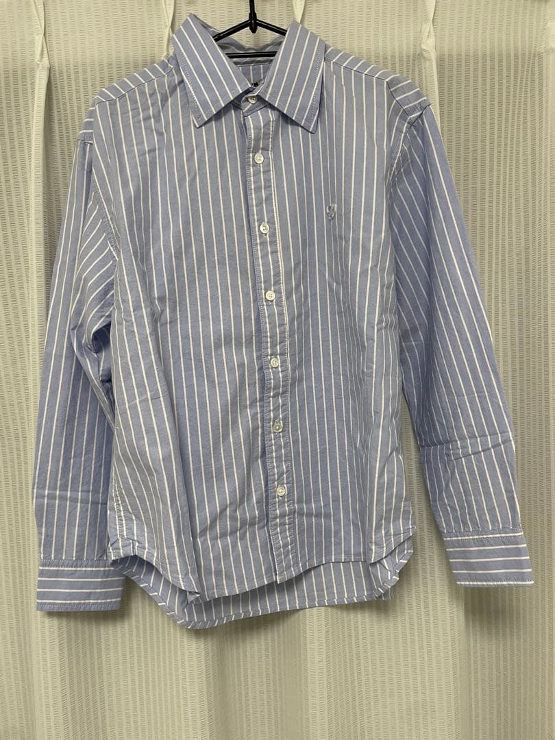 GOD ONLY KNOWS ストライプシャツ　ブルー S