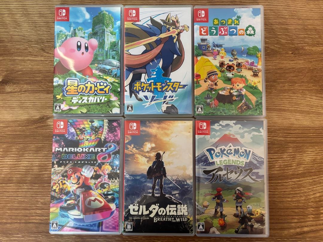 Nintendo Switch ゲームソフト 6本セット